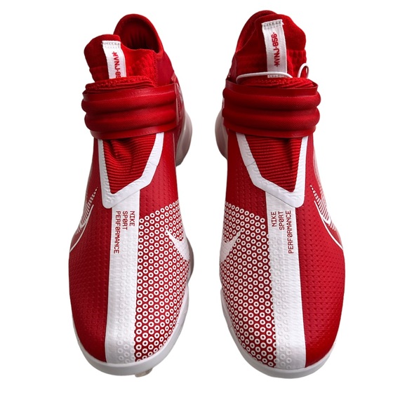 Nike Force Zoom Trout 7 Metal Baseball Cleats Men’s Size 14 Red White CI3134-602 - Picture 7 of 13